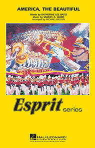 cover America the Beautiful Marching Band sheet music cover